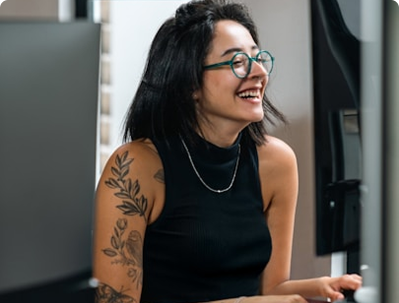 Portrait of Jordyn Mitchell, the ParkDirect user persona